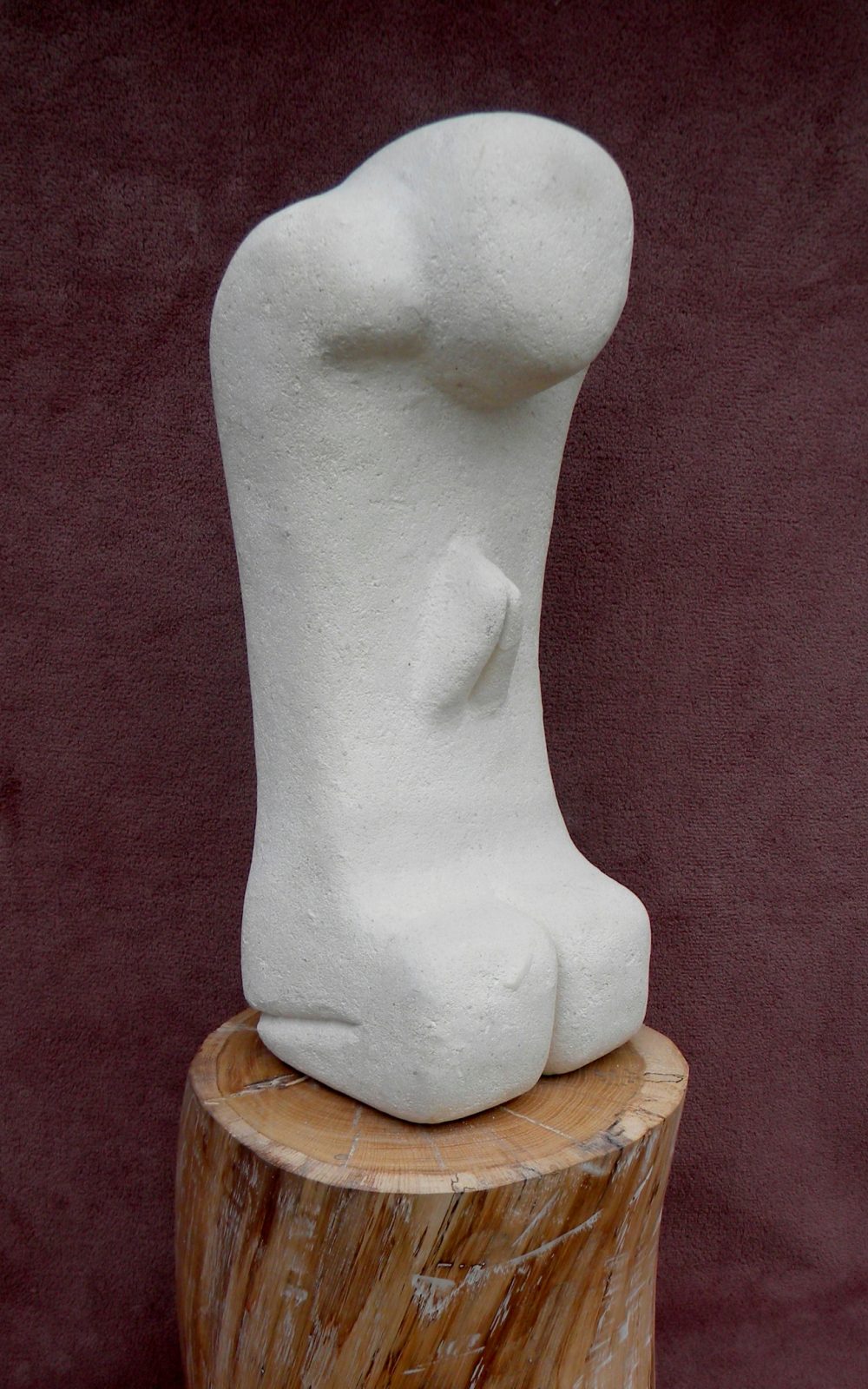 Rugăciunea - simbolul speranței, piatră, 40 x 15 x 15 cm